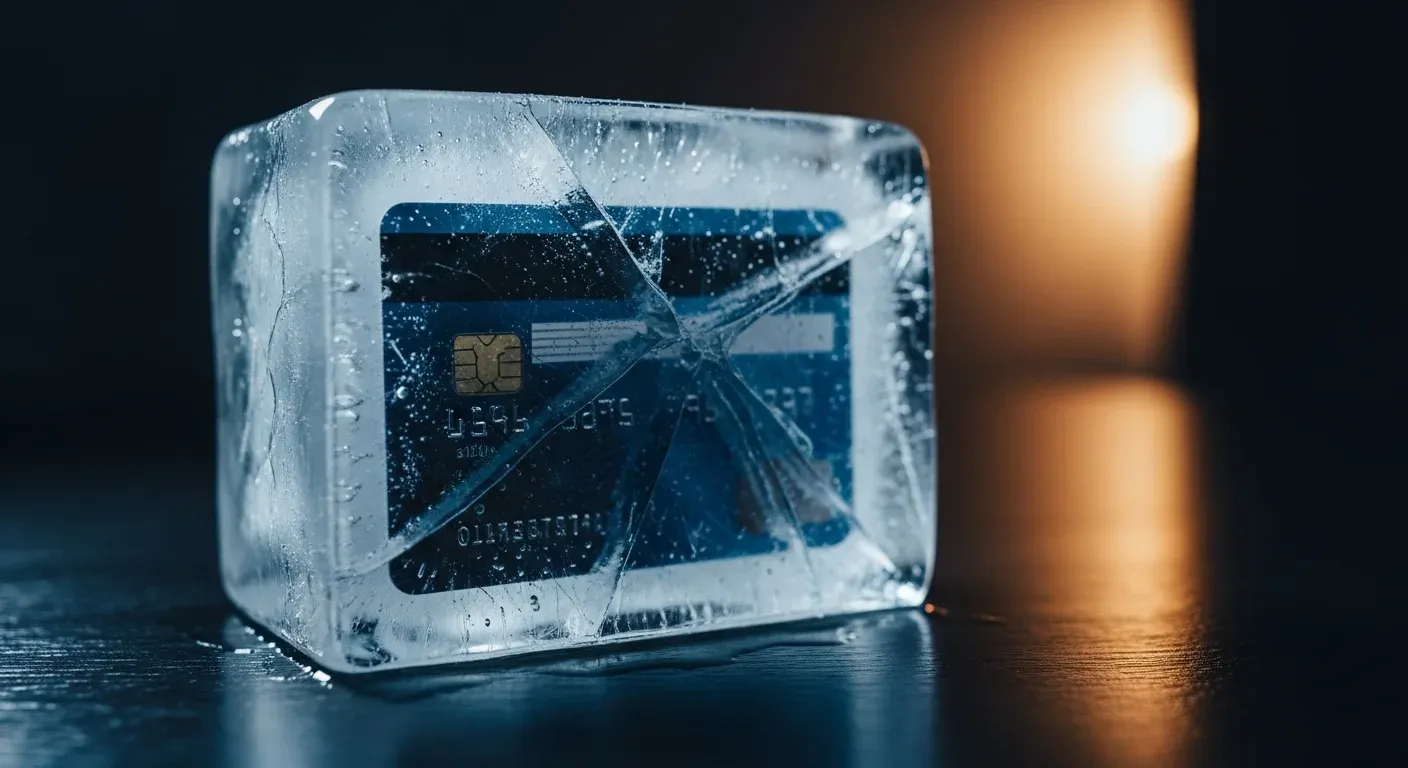 Business owner reacting to a frozen account and ATO garnishee notice