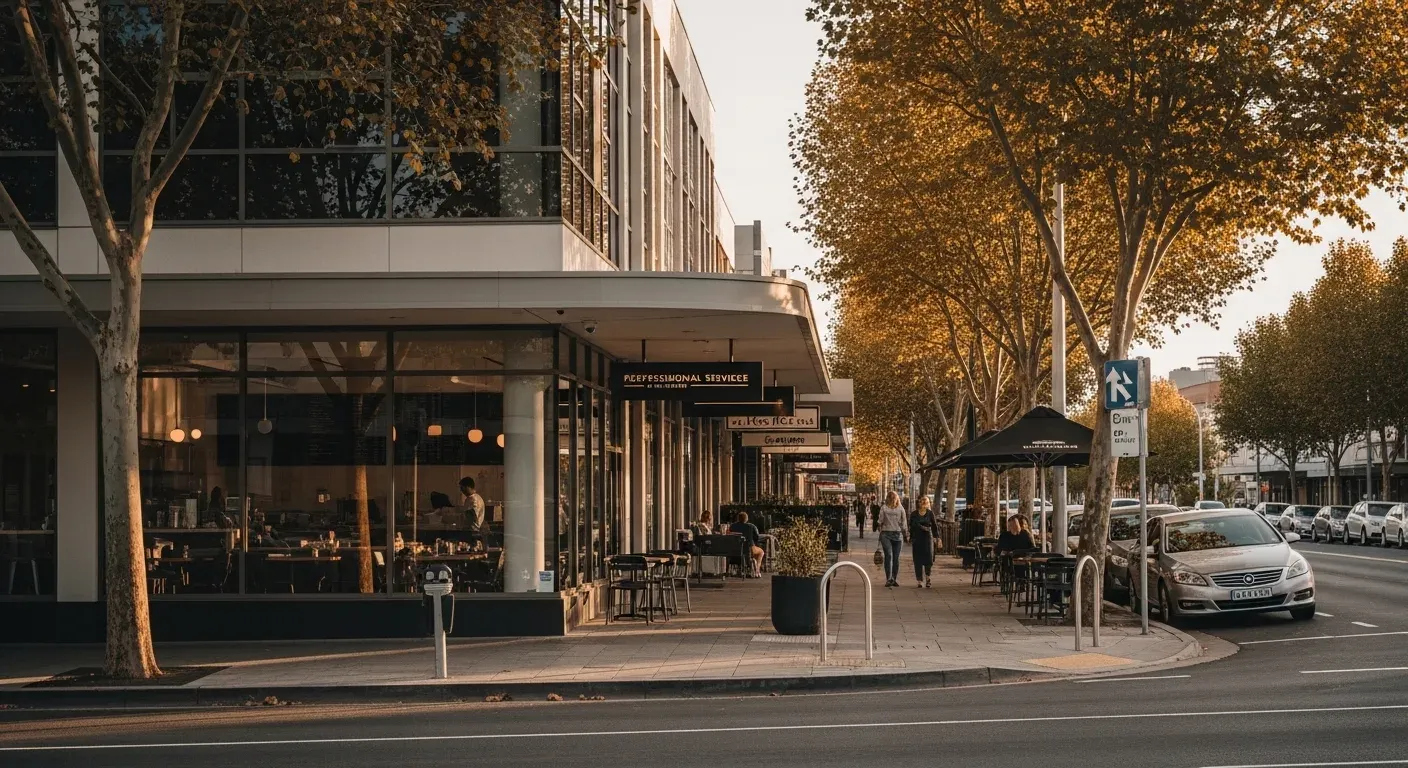 Canberra city skyline representing small business restructuring in the ACT