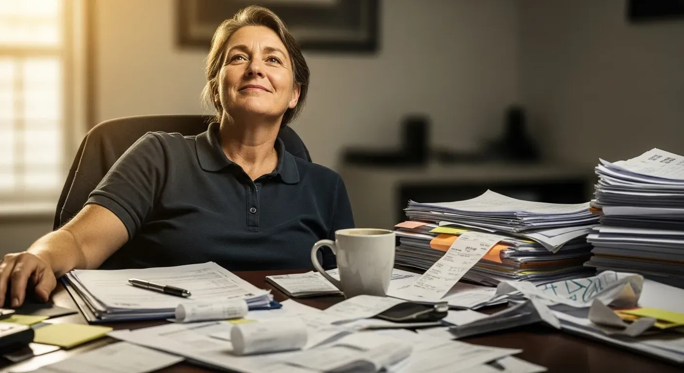 Australian business owner reviewing restructuring options