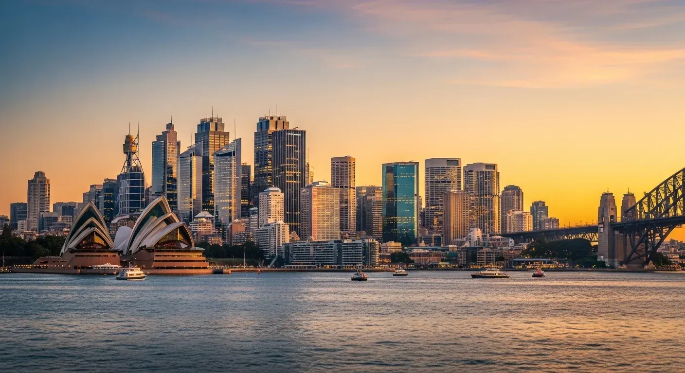 Sydney business district skyline representing New South Wales business restructuring