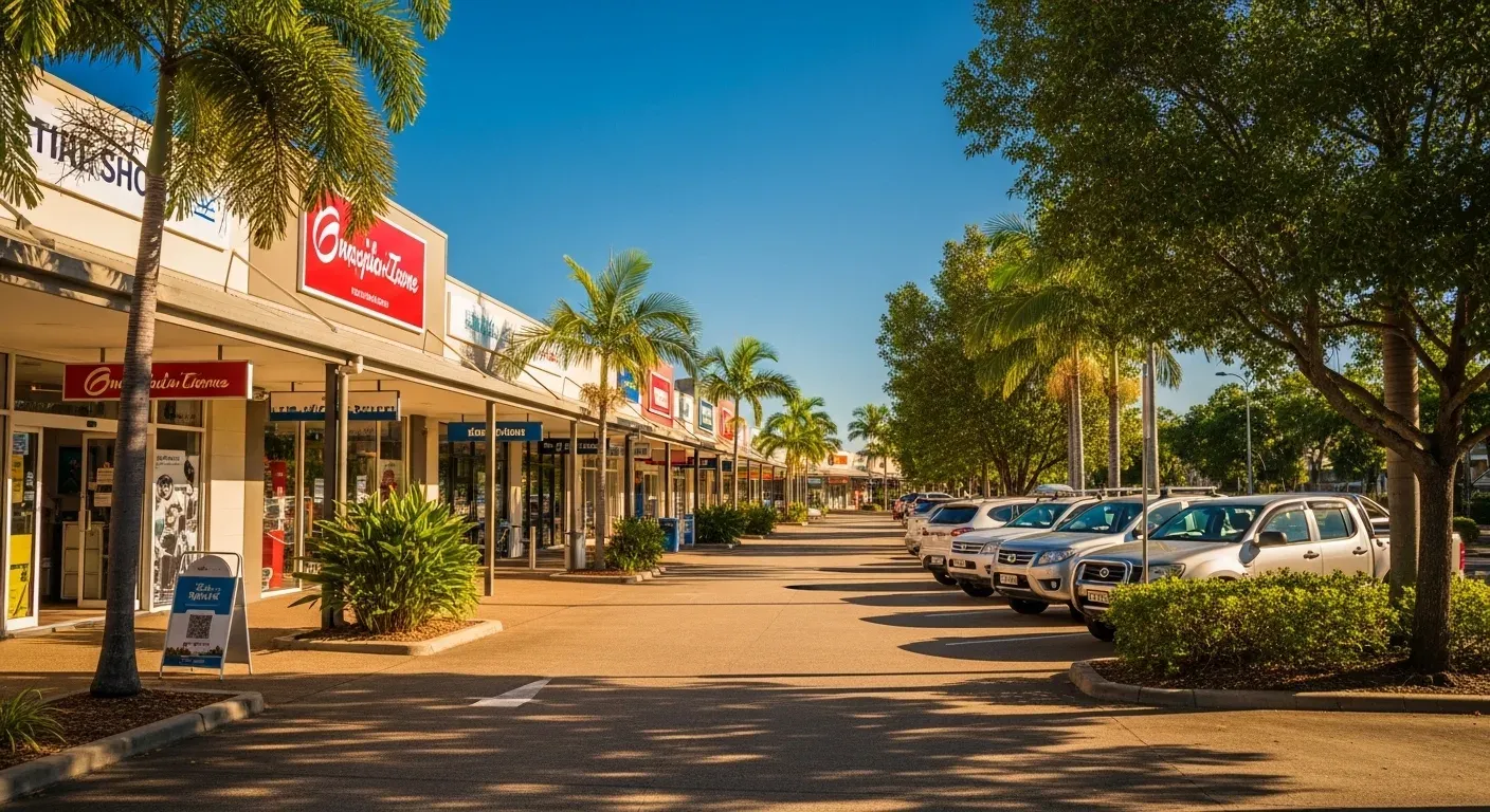 Queensland skyline and business district representing SBR in Queensland