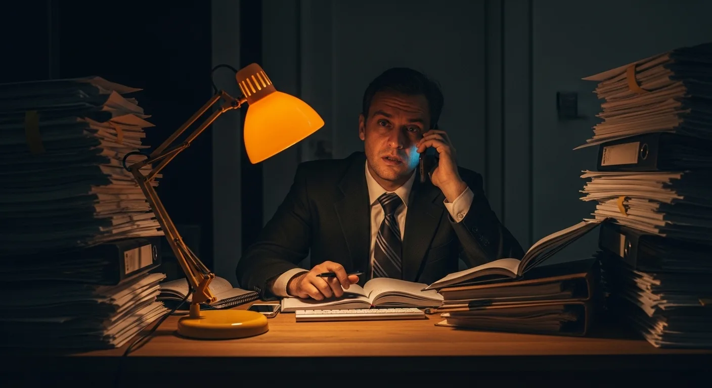 Business director making a decision on restructuring and eligibility