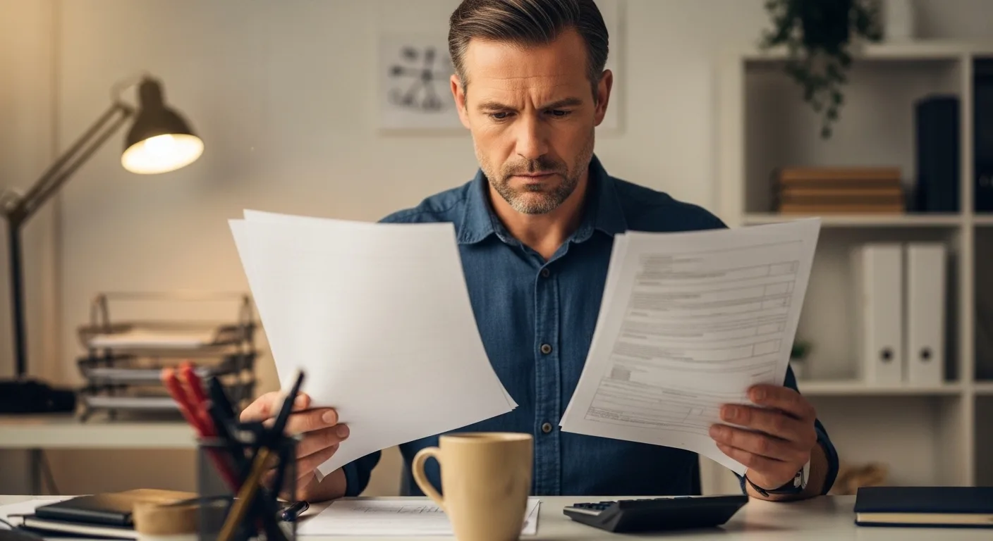 Advisor explaining the impact of non-deductible GIC on business tax debt