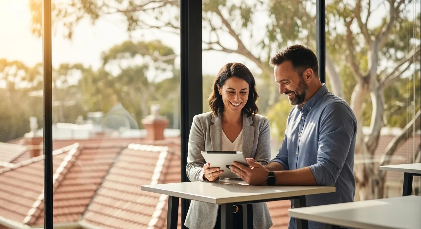 Client meeting discussing business restructuring options